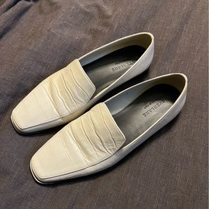 Everlane 90s Loafer in Bone Croc